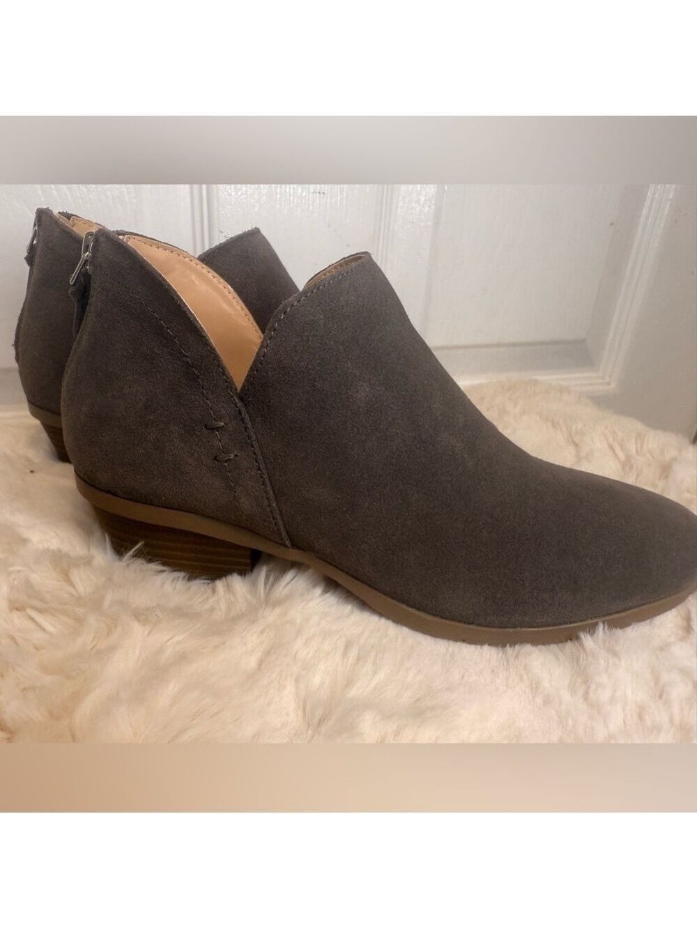 KENNETH COLE REACTION WOMEN’S SIDE WAY LOW HEEL ANKE BOOT